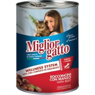 Miglior Gatto Sığır Etli 405 gr Kedi Maması kullananlar yorumlar